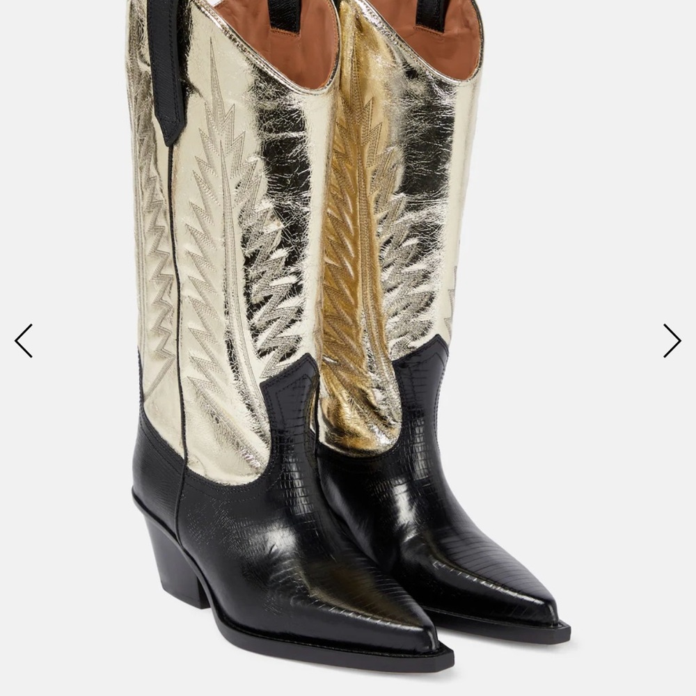 Paris Texas Rosario Leather Cowboy Boots